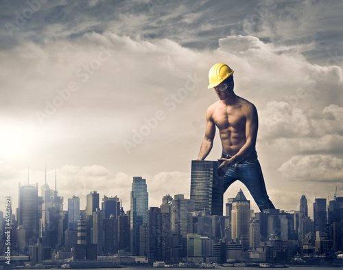 Photo: Build the city Build the city