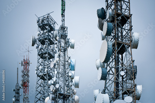 Photo: telecommunications towers telecommunications towers