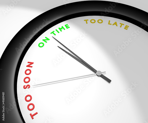 Illustration: On Time On Time