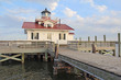 The Roanoke Marshes Lighthouse in Manteo, North Carolina
