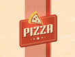 retro pizza design