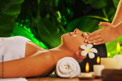 Photo: girl in spa girl in spa