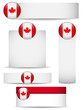 Canada Country Set of Banners Canada Country Set of Banners