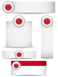 Japan Country Set of Banners Japan Country Set of Banners