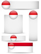 Monaco Country Set of Banners