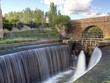 esclusas del canal de castilla,palencia,españa