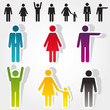 colorful people icons