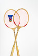 Foto: Two rackets for badminton Two rackets for badminton
