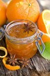 Orangenmarmelade mit Sternanis