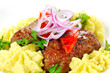 roasted cutlets of chicken with potato