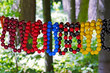 Multicolored beads