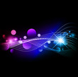 multicolored background with lights