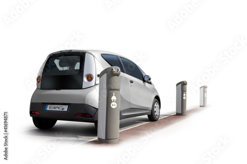 Photo: Voiture électrique Voiture électrique