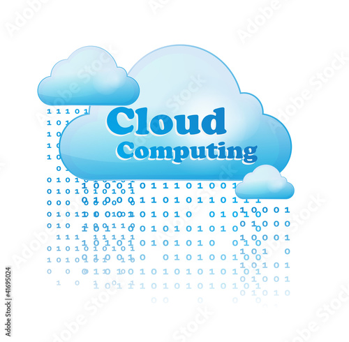 Illustration: cloud computing, SEO et web marketing cloud computing, SEO et web marketing