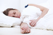 Sleeping woman