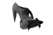 grey female shoes