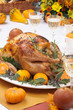 Roasted turkey feast