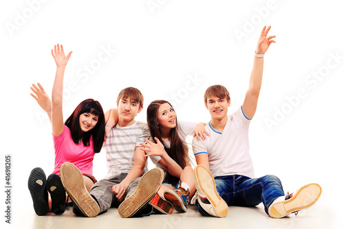 Photo: cheerful students cheerful students