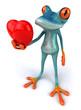 Blue frog