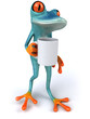 Blue frog