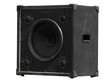 loudspeaker isolated on white