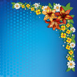 abstract floral background with spring flowers abstract floral background with spring flowers
