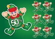 Santa's Elf vector discount stickers Santa's Elf vector discount stickers