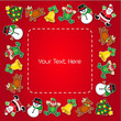 Christmas Characters Frame Christmas Characters Frame