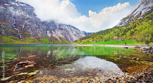 Photo: beautiful fjord of Norway beautiful fjord of Norway