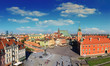 Warsaw panorama old city