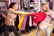 Shopping violence