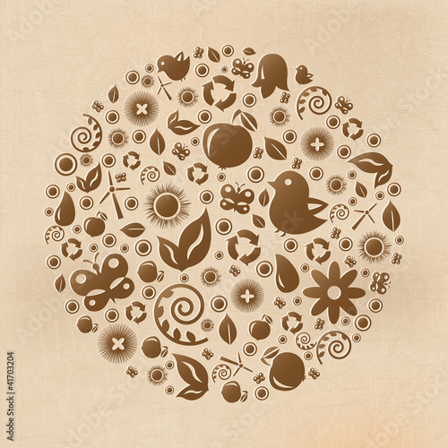 Vector: Vintage Eco Planet Vintage Eco Planet