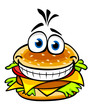 Appetizing hamburger