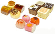 Assorted cakes
