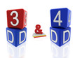 3d and 4d