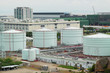 gas tank at day