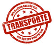 Sternen Stempel rot grunge rt WMDFS TRANSPORTE