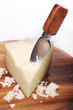 Fresh and delicious cheese
