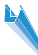 blue guttering