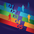 running background