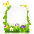 Paper With Flowers And Leaves Paper With Flowers And Leaves