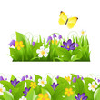 Flowers Borders Set Flowers Borders Set