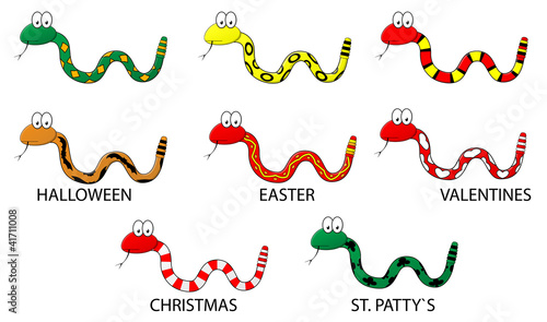 Vector: Snakes Snakes