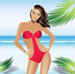 Girl on the Beach Girl on the Beach