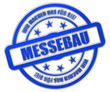 Sternen Stempel blau glas rt WMDFS MESSEBAU