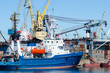 ship at seaport