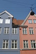 Zweifarbiges Haus in Kopenhagen Zweifarbiges Haus in Kopenhagen