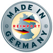 re-import made in germany stempel icon siegel
