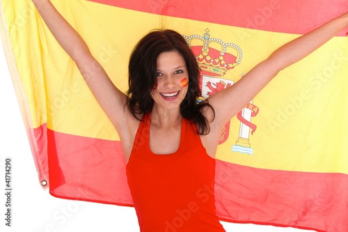 Foto: Spanien Fan Spanien Fan