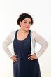 Photo: Pretty and smiling plus size woman Pretty and smiling plus size woman